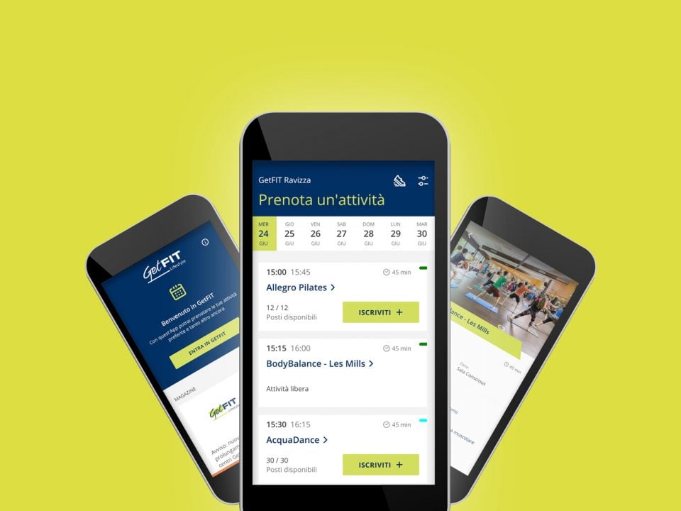 nuova app getfit milano